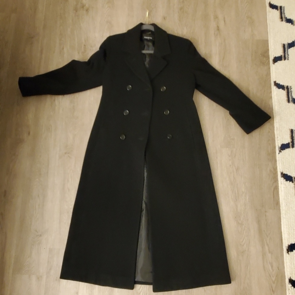 Jones New York long Wool-blend coat